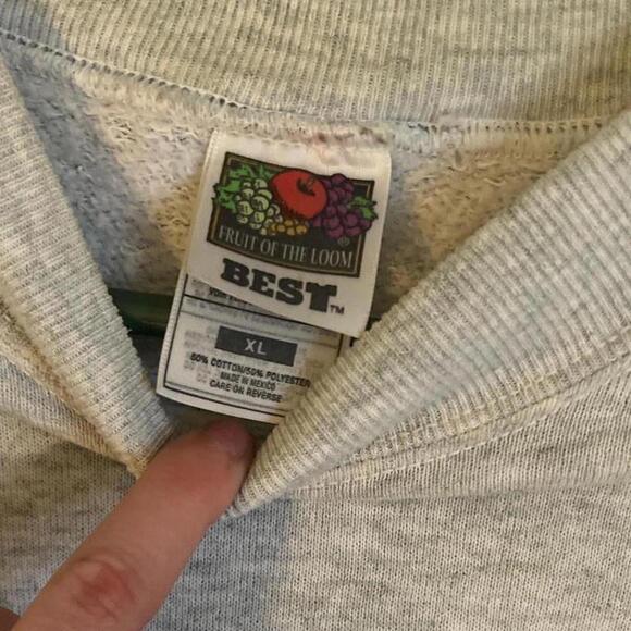 Vintage 90s Fruit of the Loom Crewneck - Picture 4 of 8